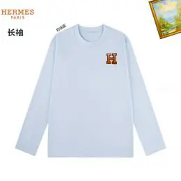 hermes t-shirt manches longues pour unisexe s_1260463